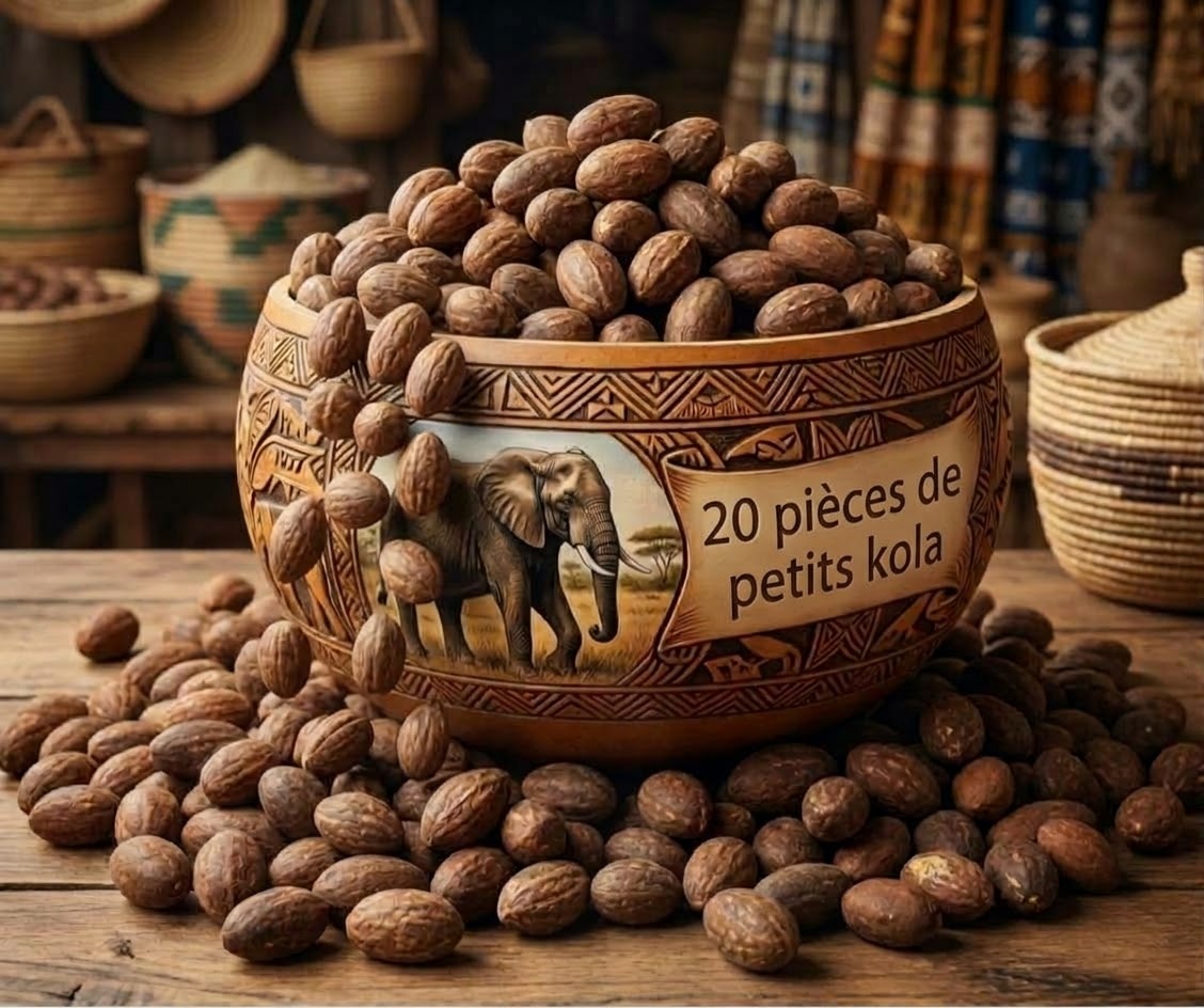 20 noix de petits colas origine Côte d’Ivoire