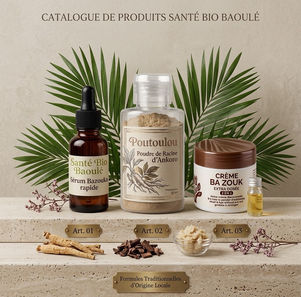 Kits Bazouka Poutoulou 50g + huile Bazouka 30ml + crème Bazouka 100ml
